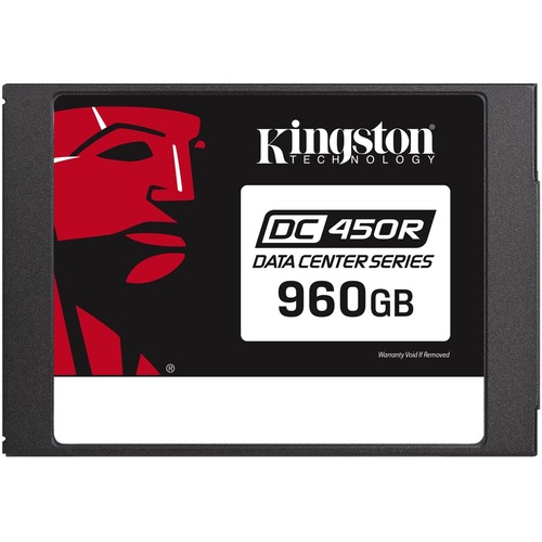 Kingston DC450R 960 GB Solid State Drive   2.5" Internal   SATA (SATA/600)   Read Intensive 300/500
