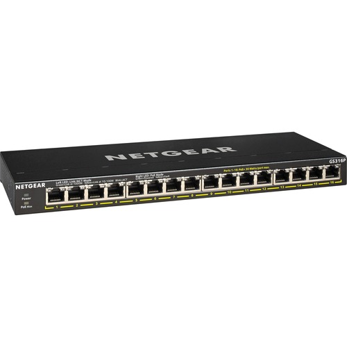 Netgear GS316P Ethernet Switch 300/500