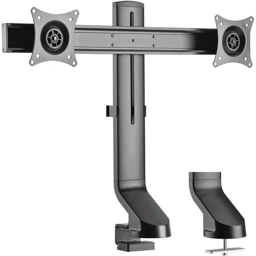 Tripp Lite By Eaton Dual Display Monitor Arm With Desk Clamp And Grommet   Height Adjustable, 17" To 27" Monitors 300/500