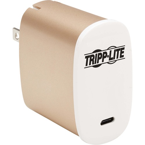 Tripp Lite By Eaton 50W Compact USB C Wall Charger   GaN Technology, USB C Power Delivery 3.0 300/500