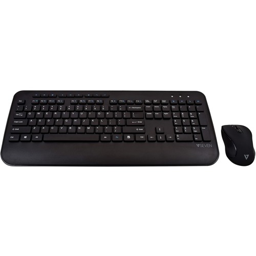 V7 CKW300US Full Size/Palm Rest English QWERTY   Black 300/500