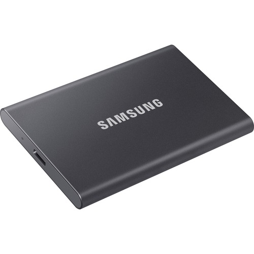 Samsung T7 MU PC2T0T/AM 2 TB Portable Solid State Drive   External   PCI Express NVMe   Titan Gray 300/500