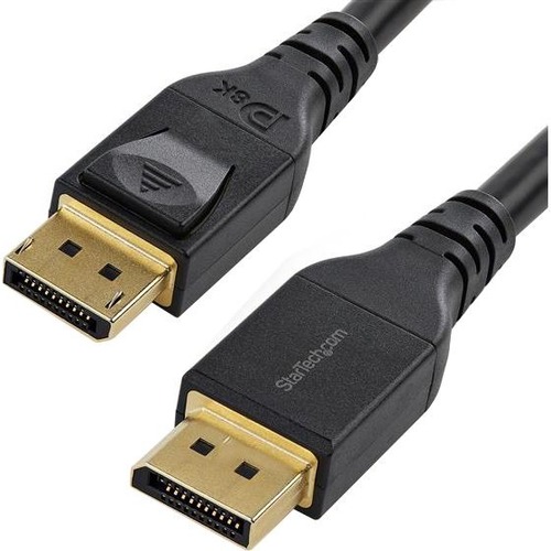 StarTech.com 4 M VESA Certified DisplayPort 1.4 Cable   8K 60Hz HBR3 HDR   13 Ft Super UHD 4K 120Hz   DP To DP Video Monitor Cord M/M 300/500