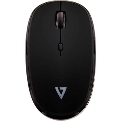V7 Bluetooth Silent 4 Button Mouse   Black 300/500