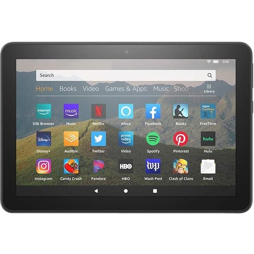Amazon Fire HD 8 Tablet   8" WXGA   2 GB   64 GB Storage   Black 300/500