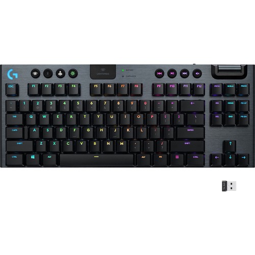 Logitech G915 TKL Tenkeyless Lightspeed Wireless RGB Mechanical Gaming Keyboard 300/500