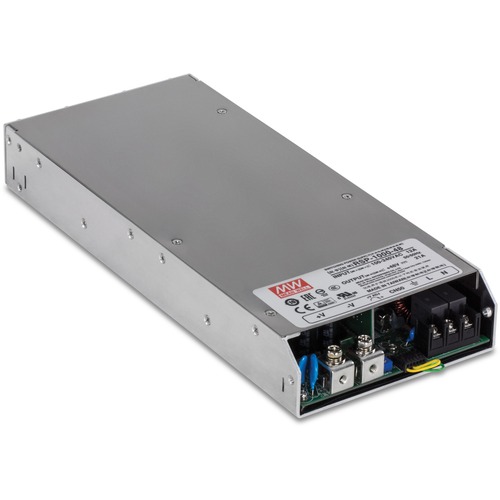 TRENDnet TI RSP100048, 1000W, 48V DC, 21A AC To DC Industrial Power Supply With PFC Function 300/500