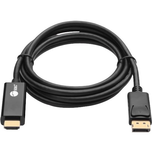 SIIG DisplayPort 1.2 To HDMI 6ft Cable 4K/30Hz 300/500