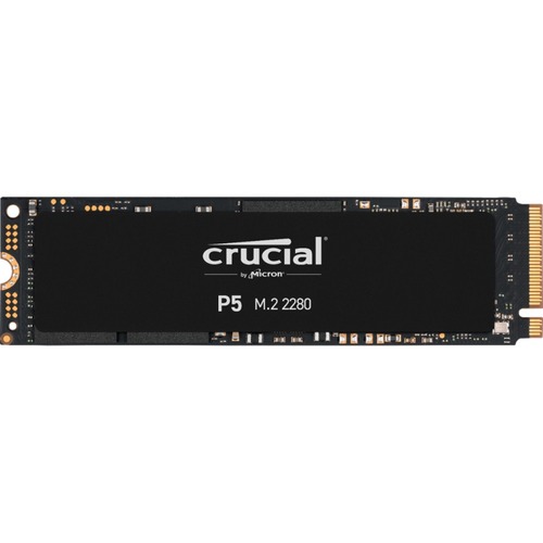 Crucial P5 CT2000P5SSD8 2 TB Solid State Drive   M.2 2280 Internal   PCI Express NVMe (PCI Express NVMe 3.0) 300/500