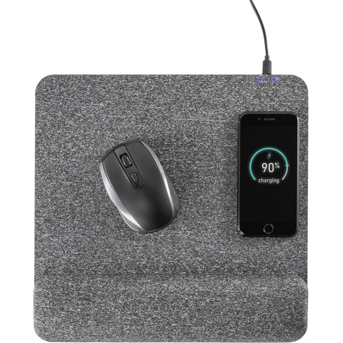 Allsop PowerTrack Plush Wireless Charging Mousepad   (32304) 300/500