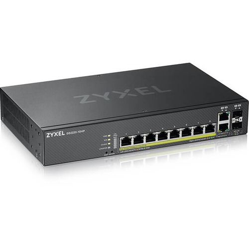 ZYXEL 8 Port GbE L2 PoE Switch With GbE Uplink 300/500