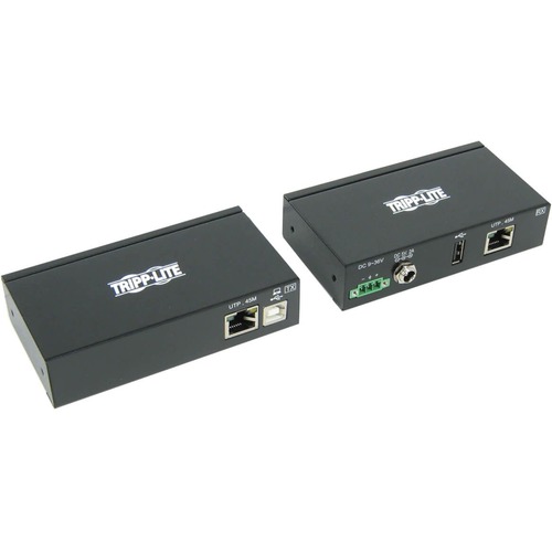 Tripp Lite By Eaton 1 Port Industrial USB Over Cat6 Extender, ESD Protection, PoC   USB 2.0, Mountable, 150 Ft. (45.72 M), TAA 300/500