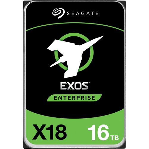 Seagate Exos X18 ST16000NM004J 16 TB Hard Drive   3.5" Internal   SAS (12Gb/s SAS) 300/500