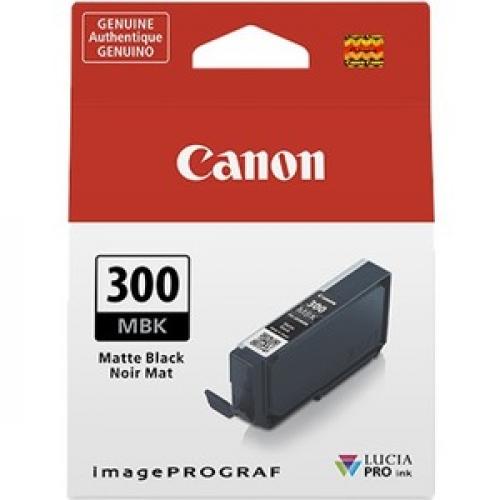 Canon PFI-300 Lucia PRO Ink, Matte Black, Compatible to imagePROGRAF PRO-300 Printer, Standard (4192C002)