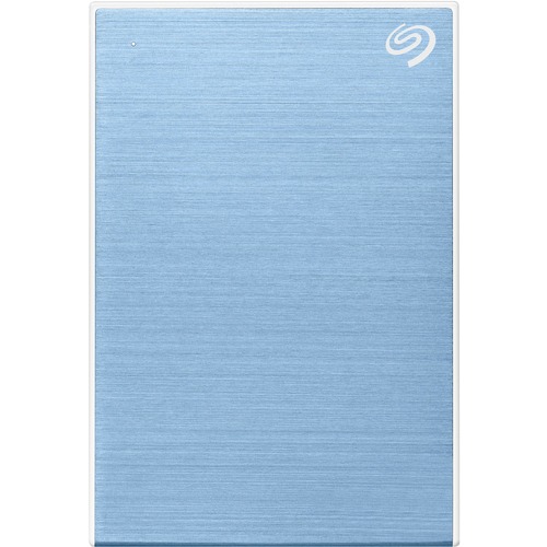 Seagate One Touch STKC5000402 5 TB Portable Hard Drive   2.5" External   Light Blue 300/500