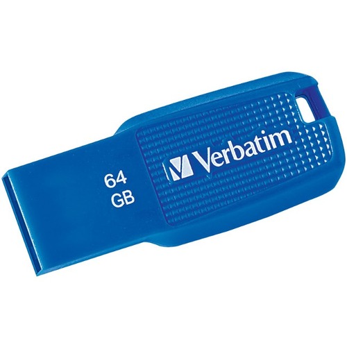 Verbatim 64GB Ergo USB 3.0 Flash Drive   Blue 300/500