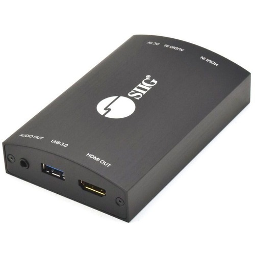 SIIG USB 3.0 HDMI Video Capture Device With 4K Loopout 300/500