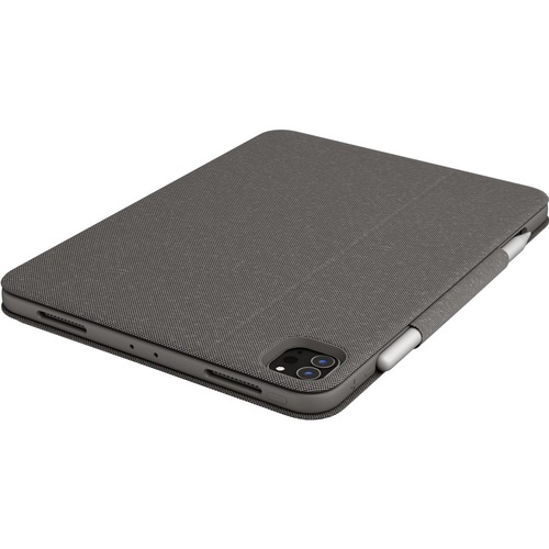 Logitech Folio Touch Keyboard/Cover Case (Folio) For 11" Apple, Logitech IPad Pro, IPad Pro (2nd Generation), IPad Pro (3rd Generation) Tablet   Oxford Gray 300/500