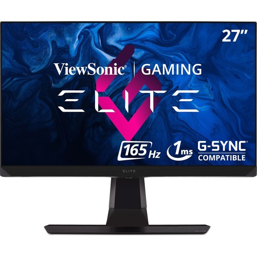 Viewsonic Elite XG270Q 27" LED Gaming Monitor Black   2560 X 1440 LCD Display   120 Hz Refresh Rate   16.7 Million Colors   1ms Response Time   Backlight LED Technology 300/500