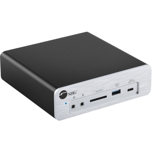 SIIG Thunderbolt 3 DP 1.4 Docking Station With Dual M.2 NVMe SSD & 96W PD 300/500
