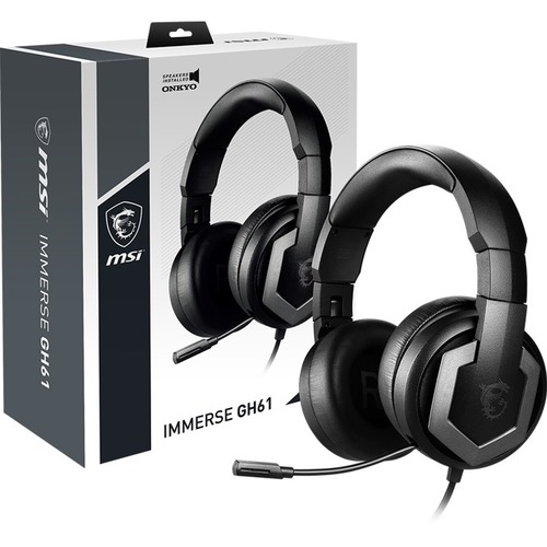 MSI Immerse GH61 Gaming Headset Audio By ONKYO 300/500