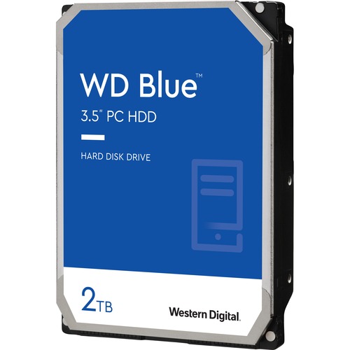 Western Digital Blue WD20EZBX 2 TB Hard Drive   3.5" Internal   SATA (SATA/600) 300/500