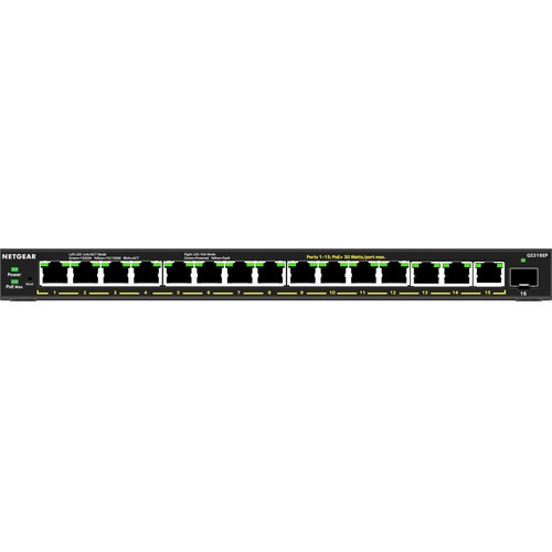 Netgear GS316EP Ethernet Switch 300/500