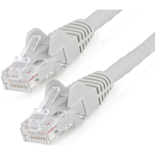 StarTech.com 6ft (1.8m) CAT6 Ethernet Cable, LSZH (Low Smoke Zero Halogen) 10 GbE Snagless 100W PoE UTP RJ45 Gray Network Patch Cord, ETL 300/500