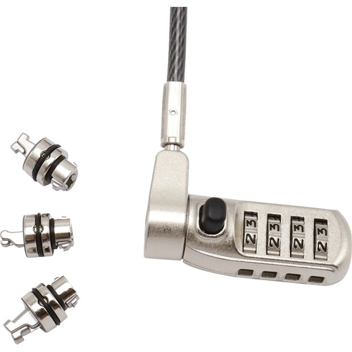 CODi Universal Serialized Combination Lock Body W/ T Bar, Noble, And Nano Lock Heads 300/500