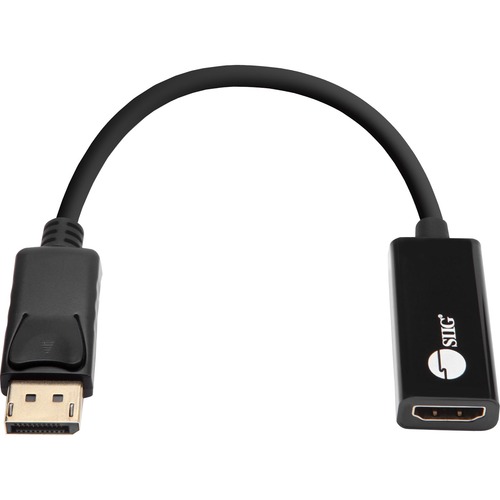 SIIG DisplayPort To HDMI Adapter 4K/30Hz 300/500