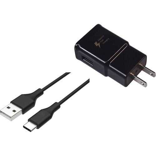 4XEM Samsung USB C 3FT Charger Kit (Black) 300/500