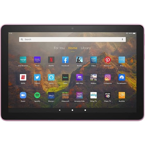 Amazon Fire HD 10 Tablet   10.1" Full HD   MediaTek MT8183   3 GB   32 GB SSD   Fire OS 7   Lavender 300/500