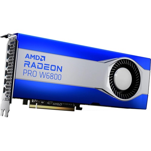 AMD Radeon Pro W6800 Graphic Card   32 GB GDDR6   Full Height 300/500