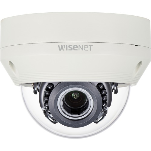 Wisenet SCV 6085R 2 Megapixel Indoor/Outdoor HD Surveillance Camera   Dome   Ivory 300/500