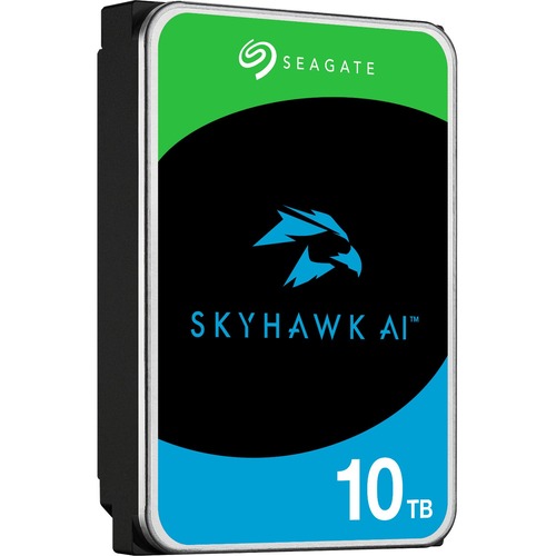 Seagate SkyHawk AI ST10000VE001 10 TB Hard Drive   3.5" Internal   SATA (SATA/600)   Conventional Magnetic Recording (CMR) Method 300/500