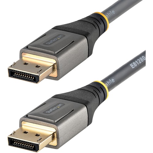 StarTech.com 6ft (2m) VESA Certified DisplayPort 1.4 Cable, 8K 60Hz HDR10, UHD 4K 120Hz Video, DP To DP Monitor Cord, DP 1.4 Cable, M/M 300/500