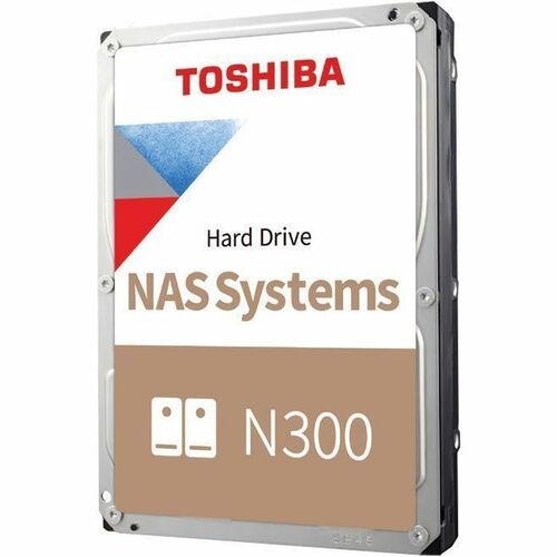 Toshiba N300 8 TB Hard Drive   3.5" Internal   SATA (SATA/600)   Conventional Magnetic Recording (CMR) Method 300/500