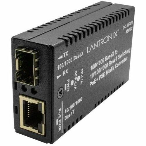 Lantronix M/GE PSW PSE 01 Transceiver/Media Converter 300/500