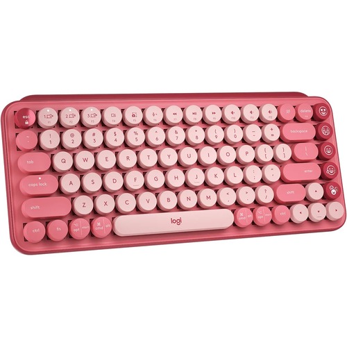 Logitech POP Keys Wireless Mechanical Keyboard With Customizable Emoji Keys 300/500