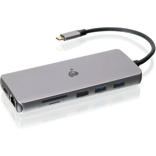 IOGEAR USB C Triple HD Compact Dock W/ PD 3.0 300/500