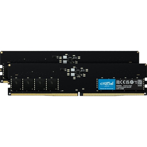 Crucial 64GB (2 X 32GB) DDR5 SDRAM Memory Kit 300/500