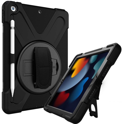 CODi Rugged Carrying Case For 10.2" Apple IPad (Gen 7, 8, 9) Tablet   Black 300/500