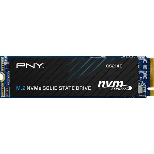 PNY CS2140 500 GB Solid State Drive   M.2 2280 Internal   PCI Express NVMe (PCI Express NVMe 4.0 X4) 300/500
