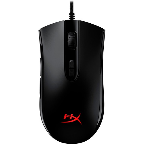 HyperX Pulsefire Core RGB Gaming Mouse   Comfortable Symmetric Design   Seven Programmable Buttons   6200 DPI / 220 IPS / 30G   Large Mouse Skates   Weight: 87g 300/500