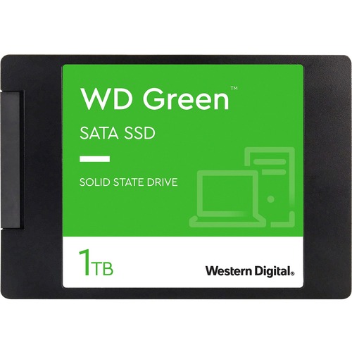 Western Digital Green WDS100T3G0A 1 TB Solid State Drive   2.5" Internal   SATA (SATA/600) 300/500