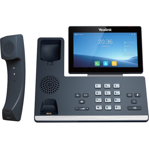 Yealink SIP T58W Pro IP Phone   Corded/Cordless   Corded/Cordless   Bluetooth, Wi Fi   Wall Mountable, Desktop   Classic Gray 300/500