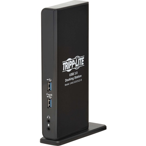 Tripp Lite By Eaton USB A / USB C Dual Display Docking Station   1080p 60 Hz HDMI USB 3.x (5Gbps) And USB 2.0 Hub Ports GbE 300/500