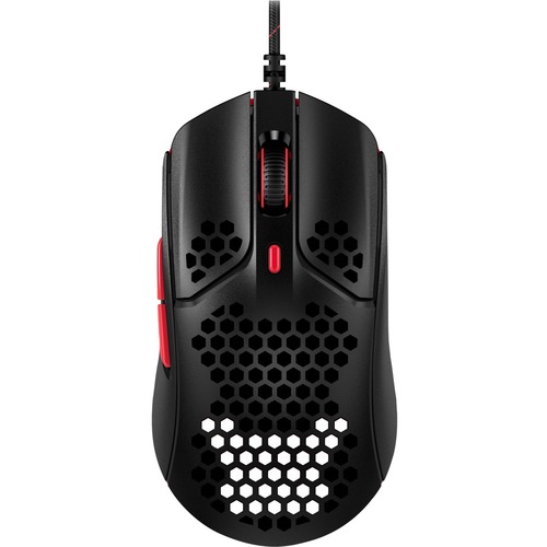 HyperX Pulsefire Haste Gaming Mouse Black Red   Ultra Light Hex Shell Design   16,000 DPI / 450 IPS / 40G   Customizable With NGENUITY Software   USB Cable Interface   6 Button(s) 300/500