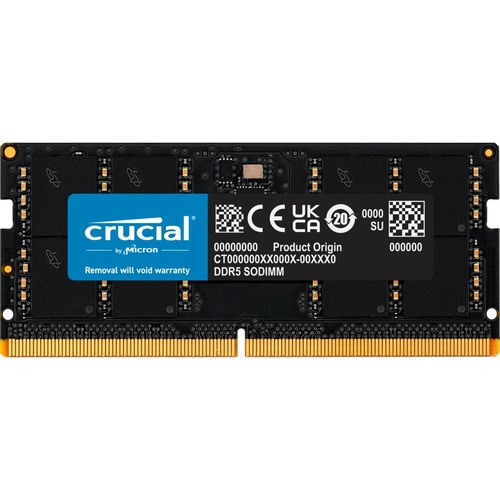 Crucial 16GB DDR5 SDRAM Memory Module 300/500