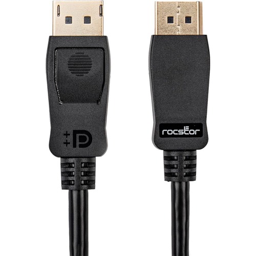 Rocstor Premium DisplayPort 1.2 Cable   4k 60Hz 300/500